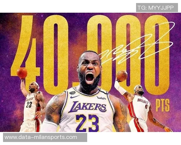 詹姆斯创历史新纪录成首位4万分1万板1万助球员